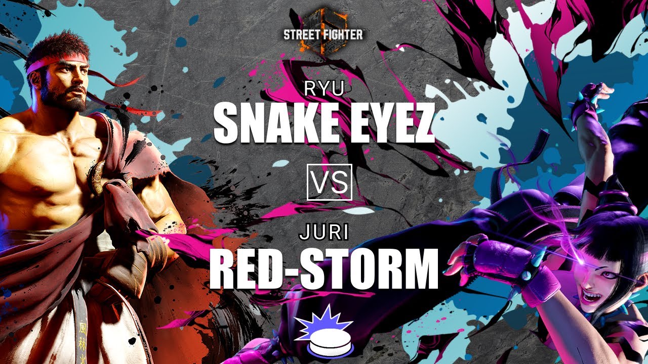 [Street Fighter 6]SF6 Replay SnakeEyez(Ryu) vs Red-Storm(Juri) - YouTube