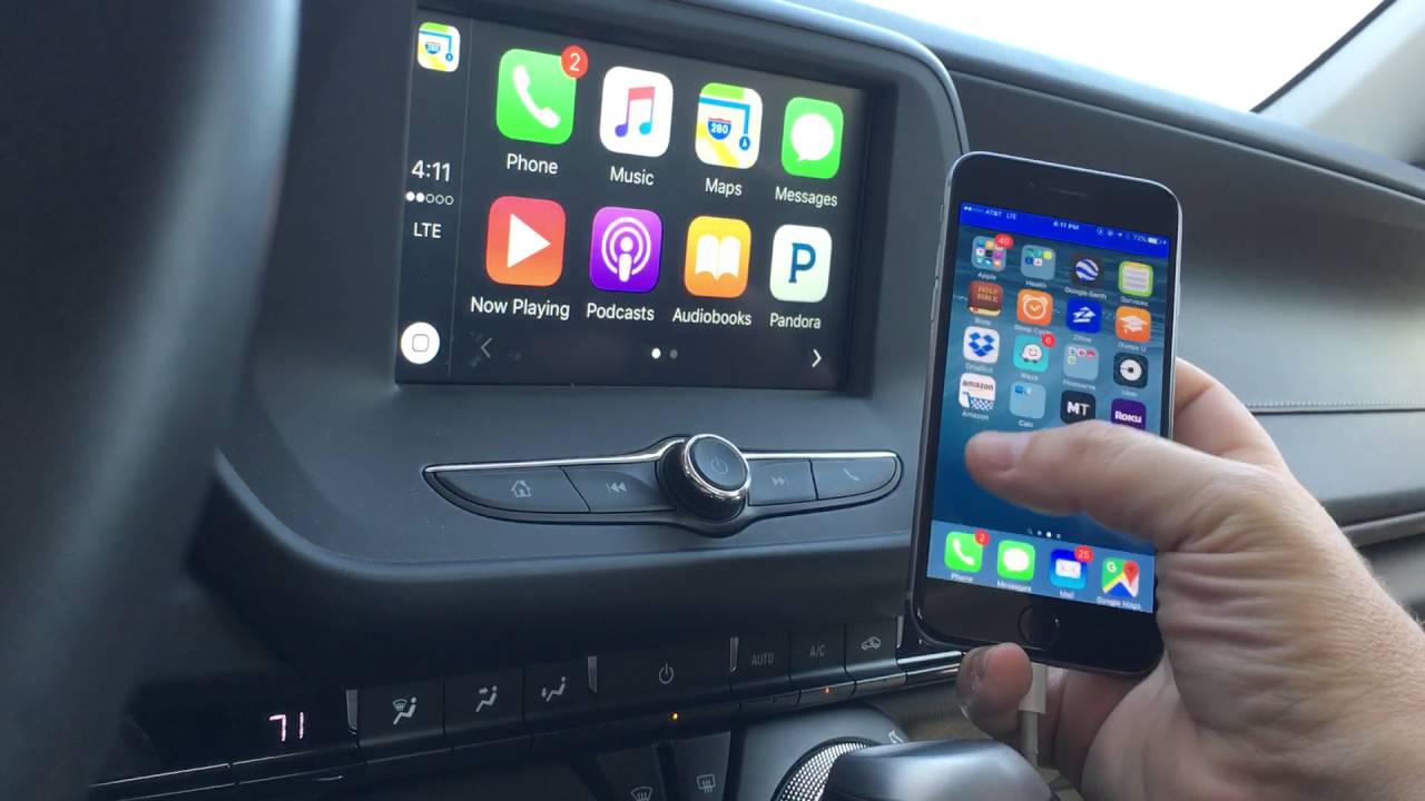 Apple Car Play 15 sec Demonstration YouTube