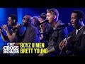 Video thumbnail of "'Water Runs Dry' Boyz II Men & Brett Young | CMT Crossroads"