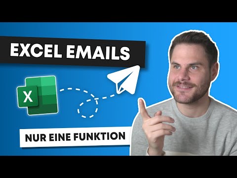 Video: Wie erstelle ich eine Schaltfläche E-Mail senden in Excel?