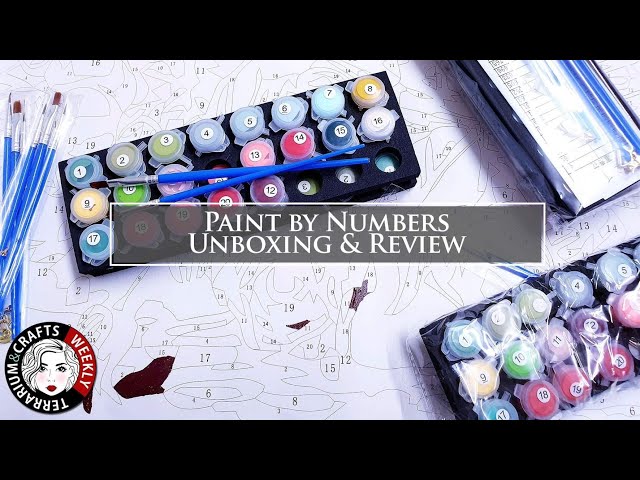 Schipper Sunday Holiday Cottage by the Sea Small Paint by Numbers PBN Kit  Unboxing Review w Mel B 