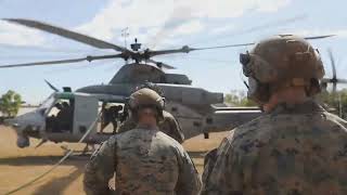 FAST ROPE with U.S. Marines and Australian Army Soldiers (MRF-D)