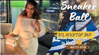 GRWM Best Rooftop Bar in St. Louis| Sneaker Ball| Jordans| Nikes| Silk Dress and Sneakers| VLOG