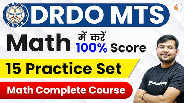 DRDO MTS 2020 | Complete Maths | Use Referral Code “SAHIL10” & Get 10% OFF | Join Now