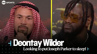 "I'M CALLED DR.SLEEP" 😴 | Deontay Wilder is looking to put Joseph Parker to sleep on Saturday 👀🇸🇦