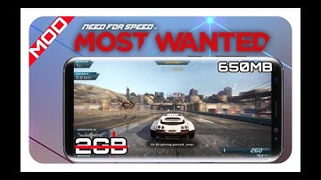 NFS MOST WANTED Mod Apk+Data| Update 2018|Hindi