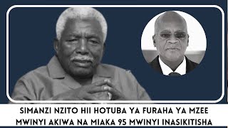 Simanzi Nzito Hii Hotuba Ya Furaha Ya  Mzee Mwinyi Akiwa Na Miaka 95 Mwinyi Inasikitisha