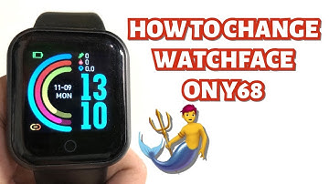 HOW TO CHANGE WATCH FACE ON Y68 SMARTWATCH | TUTORIAL | ENGLISH