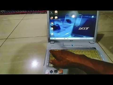 Cara mengaktifkan wifi pada Laptop Acer aspire 5920