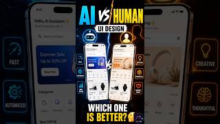 AI vs Human UI Design 🤯 | Which One Is Better?