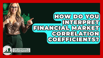 How Do You Interpret Financial Market Correlation Coefficients? - The Friendly Statistician