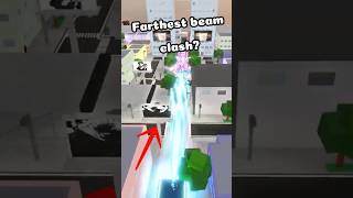 The FURTHEST Beam Clash in Jujutsu Shenanigans?  #jjs  #roblox #jjkgame #jjk