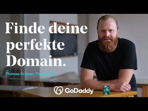 Die perfekte Domain für dein Unternehmen finden   mit GoDaddy
