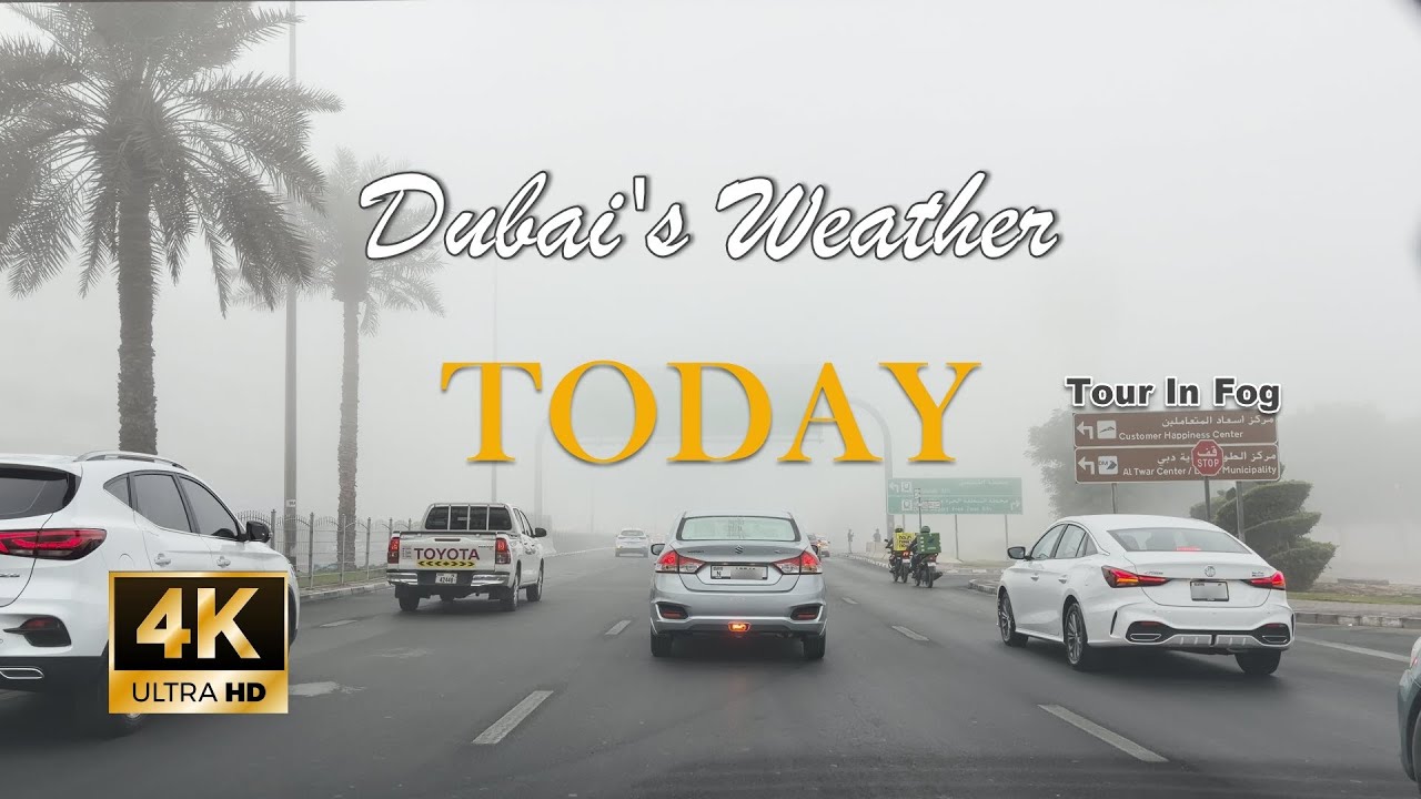 Today Amazing Foggy Weather in Dubai | 20th November 2025 | UAE Morning Drive 4K