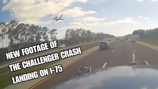 New Dashcam video of the Challenger business jet Crash Landing on I-75 in Florida. by Kerry McCauley 870,915 views 3 months ago 3 minutes, 3 seconds