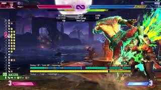 Sagat Wall Splat Combo SA1 - 3310 dmg