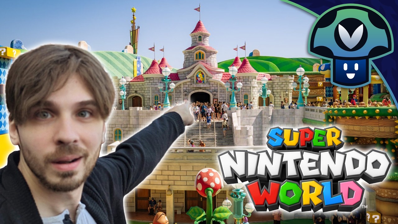 Nintendo Adult Vinny goes to Super Nintendo World Orlando