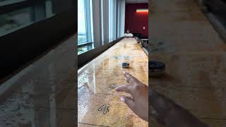 Eira at Mumma office #shuffleboard