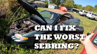 Chrysler Sebring JXI Convertible Restoration | Fixing a Junkyard Gem