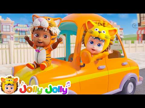 Become a Taxi Driver🚕 | Hey, Taxi song | Learn Professions & Vehicles | Jolly Jolly - Learn and Play