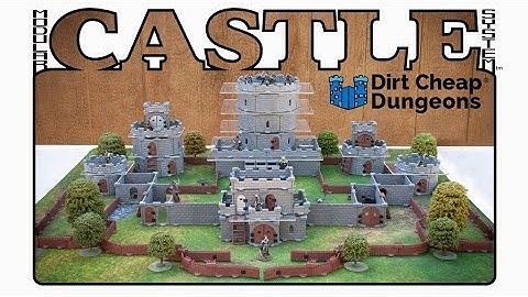 Modular Castle Systems Kickstarter by Dirt Cheap Dungeons