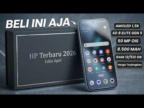 BARU DI LAUNCHING‼️144 HZ AMOLED, BATTERY 8500mAh, 12/512 GB  - HP TERBARU 2026 RESMI INDONESIA