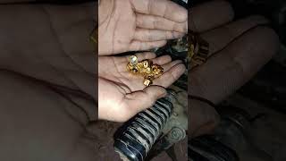 Golden trick ,! 🪐✔️Hack Nut Caps  for Motorcycle Bajaj -DTS_i Rust Protection + Stylish Engine Look!