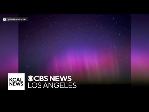 Powerful geomagnetic storm brings SoCal rare chance to see Northern Lights