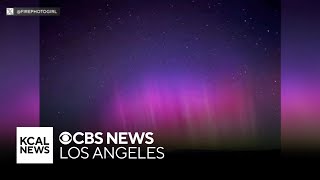 Powerful geomagnetic storm brings SoCal rare chance to see Northern Lights