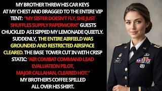 She Only Shuffles Paperwork, My Brother Mocked At Air Show. Then The Tower Cleared Runway For Me