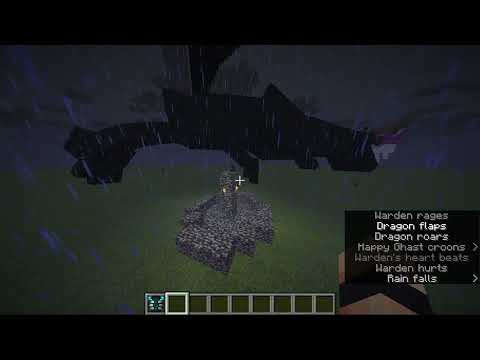 Minecraft Warden Vs Ender Dragon