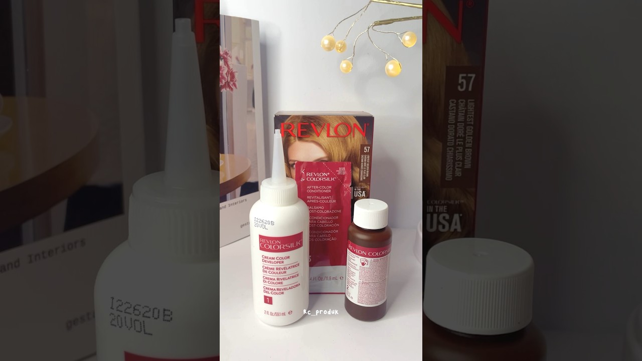 Rekomendasi Cat Rambut Revlon Colorsilk Lightest Golden Brown  