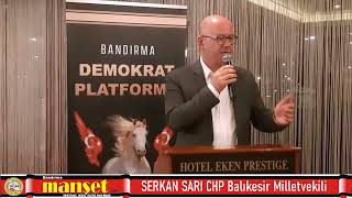 SERKAN SARI CHP BALIKESİR MİLLETVEKİLİ Resimi