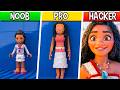 LEGO Moana : Noob, Pro, HACKER! / (Moana 2)