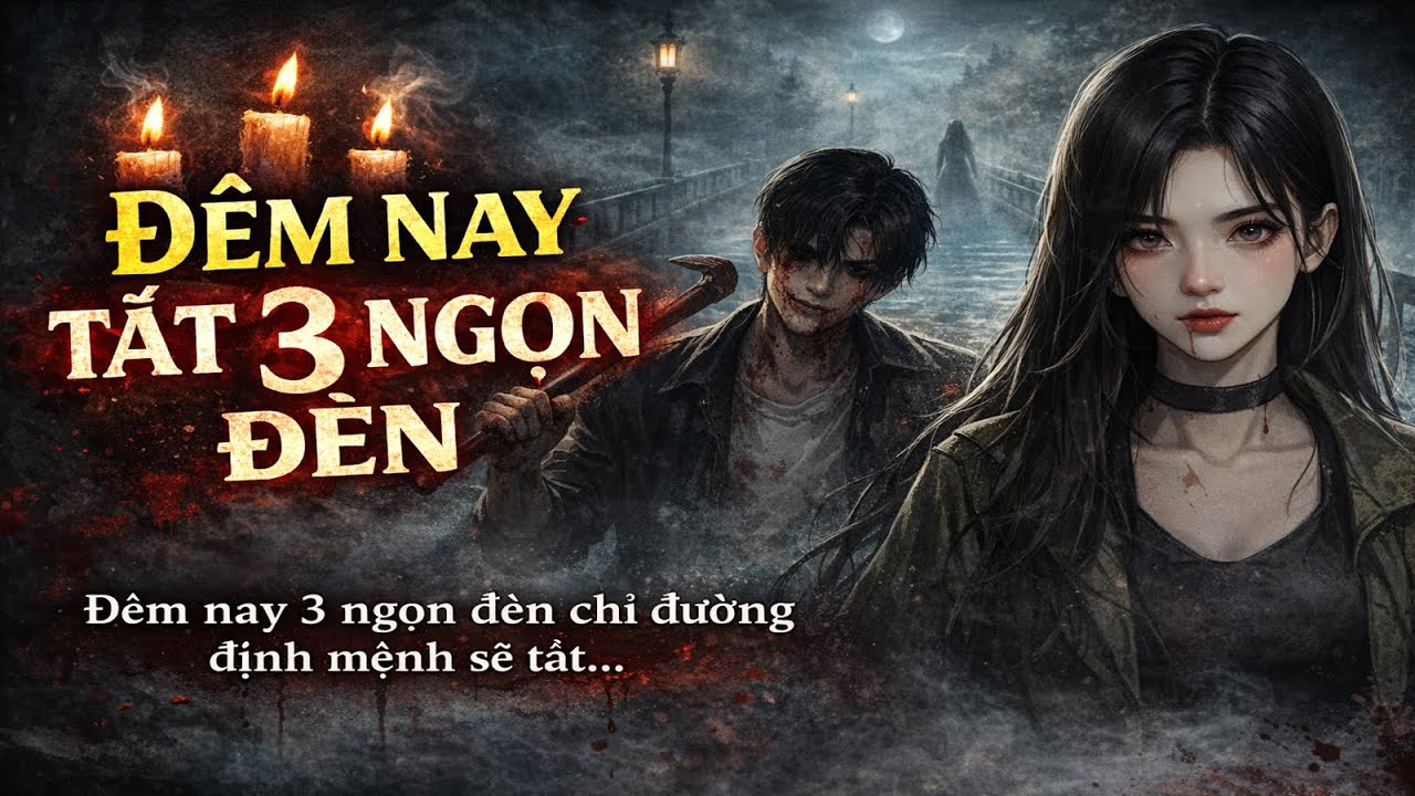 |FULL| 3 NGỌN ĐÈN TẮT, SINH MỆNH CŨNG CẠN | TRUYỆN LINH DỊ |