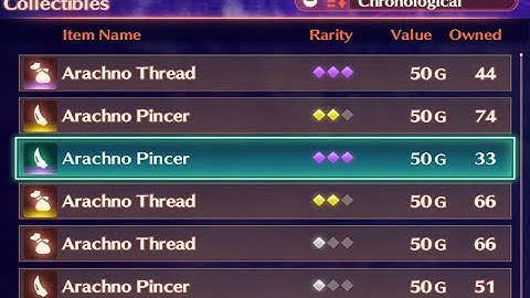 Xenoblade Chronicles 3 Farm Arachno Pincer (Legendary) Fast