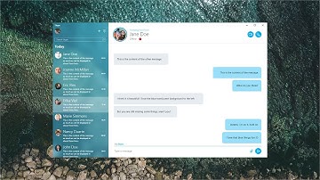 Skype Redesign with New Windows Fluent Design System - Designed with Adobe XD - Speedart