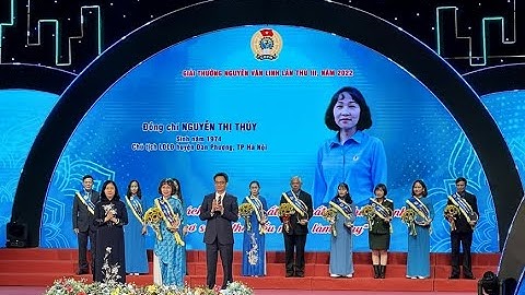 Lễ trao giải thưởng Nguyễn Văn Linh lần thứ III năm 2022