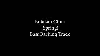 Butakah Cinta BASS Backing Track with Vocal