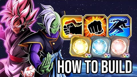 HOW TO BUILD STR LR ROSE + ZAMASU & WHERE CAN YOU GET THE SKILL ORBS: DBZ DOKKAN BATTLE