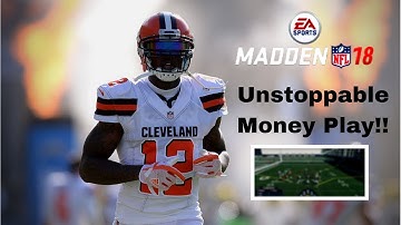 Madden 18 Money Play That Destroys Any Defense!! | Madden 18 Tips & Tricks | Madden Cheese!!