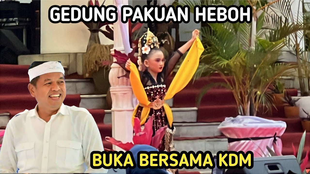 LUAR BIASA ‼️GUBERNUR SAYANG RAKYAT BUKA BERSAMA KDM DI GEDUNG PAKUAN