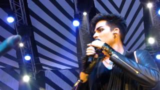 Adam Lambert - Dragon Attack, Shady. Bend. Crocus City Hall. Moscow.  16.03.2013