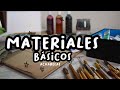 ACUARELA: MATERIALES BÁSICOS