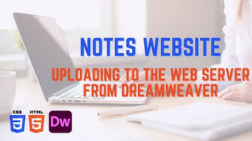 Uploading to the Web Server from Dreamweaver