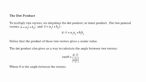 SPH4U - Mechanics - Vectors (Part 2)