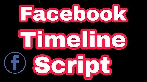 Facebook Timeline Script 100℅ Working Trick Live Proof...