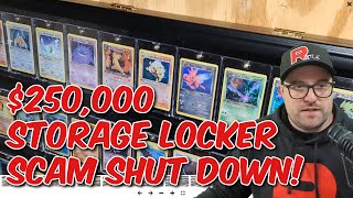 Saving Someone $250,000+ From A Pokemon & Magic The Gathering Storage Locker Scam