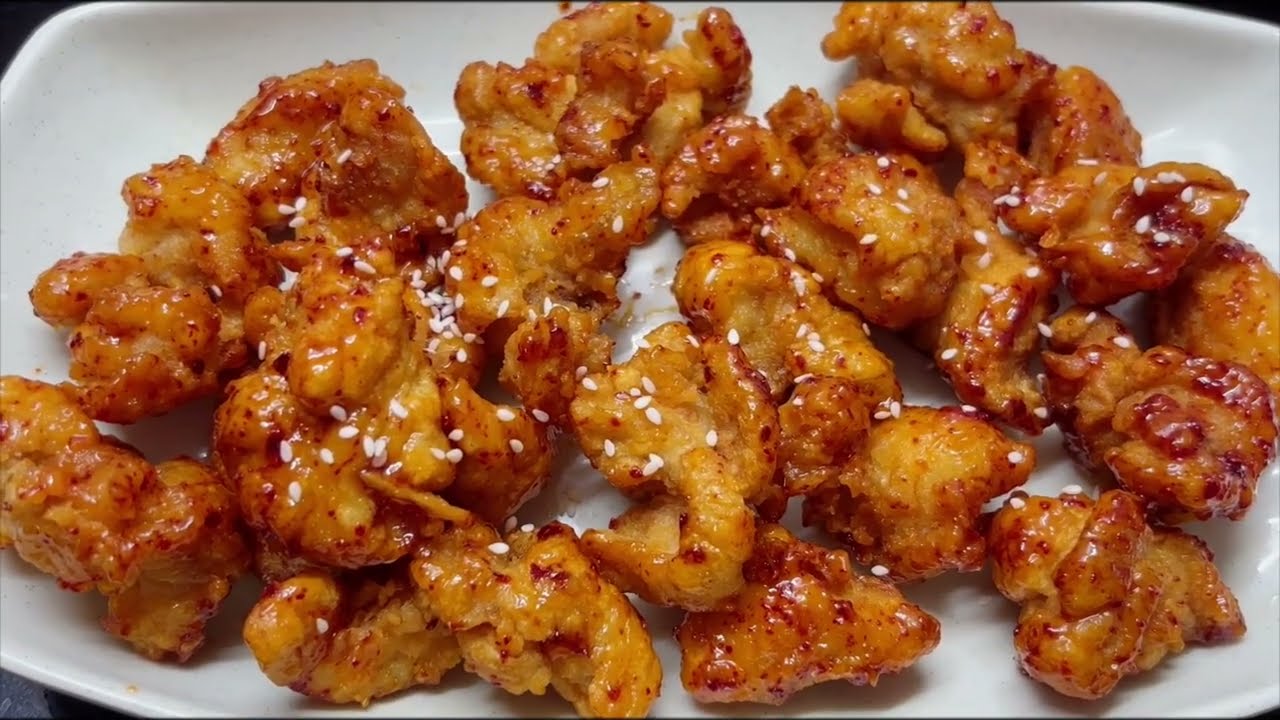 Gà chiên giòn sốt mật ong cay cay, mặn mặn, ngọt ngọt cả nhà đều mê