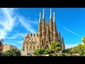 4k barcelona spain basilica of the sagrada famlia  gaudis glorious vision oct 2022